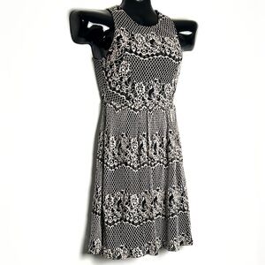 Dainty Hooligan Black and White Lace Mini Dress NWOT